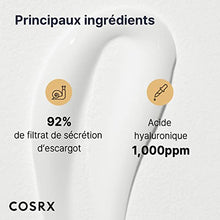 Load image into Gallery viewer, COSRX Snail Mucin 92% Repair Cream 3.52 oz, 100g, Daily Face Gel Moisturizer for Dry Skin, Acne-prone, Sensitive Skin, Not Tested on Animals, No Parabens, No Sulfates, No Phthalates, Korean Skincare