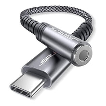 Load image into Gallery viewer, JSAUX USB C to 3.5MM Female Jack Adapter + USB C to 3.5mm Headphone and Charger Adapter (Bundle)