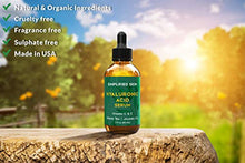Load image into Gallery viewer, Hyaluronic Acid Serum for Face & Eyes (2 oz) with Vitamin C, E & Green Tea for Anti-Aging, Moisturizing, Antioxidant & Wrinkle Treatment. Best Hydrating Pure Facial Serum by Simplified Skin