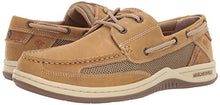 Load image into Gallery viewer, Margaritaville Men's Anchor Lace Boat Shoe, Light Tan, 10W Wide US