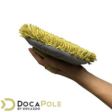 Load image into Gallery viewer, DocaPole 7-30 Foot Wall Duster Extension Pole | Chenille Microfiber Cleaning Head | For Use by Hand or with an Telescopic Pole | High Reach Duster for Walls and High Ceilings | Washable Cleaning Cloth