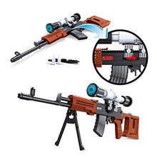 Load image into Gallery viewer, 720 Pieces Simulation Long Barrel Sniper Rifle Model Model Building Bricks, Educational Construction Toy Compatible with Lego