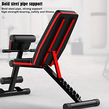 Load image into Gallery viewer, Weight Bench, Adjustable Strength Training Bench for Full Body Workout Multi-Purpose Utility Weight Bench Foldable Flat Bench Press for Home Gym (B)