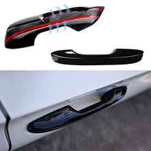Load image into Gallery viewer, Thenice for Honda Civic 2022 Door Handle Cover Exterior Decoration for 11th Gen Civic Sedan Hatchback with Auto Lock -Black