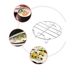 Load image into Gallery viewer, 11PCS Air-Fryer-Accessories with Recipe-Cookbook-Liners, Non-stick Barrel/Pan + Metal Holder + Multi-Purpose Rack +Baking Mat
