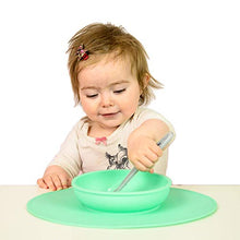 Load image into Gallery viewer, UpwardBaby Suction Toddler Plate and Bowl Set with Suction Placemats Set of 3