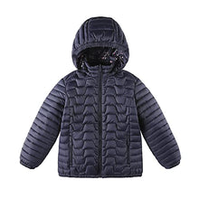 Load image into Gallery viewer, QLZ Girls Long Down Coat,Puffer Jacket,3-14 Years,Double-sided Wear,Camouflage