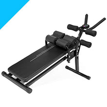 Load image into Gallery viewer, ALING Ab Machine Exercise Equipment, Foldable Sit Up Bench Adjustable Workout Bench Fitness Equipment for Home Gym, Foldable Professional Abdominal Trainers