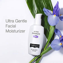 Load image into Gallery viewer, Neutrogena Oil Free Moisture Daily Hydrating Facial Moisturizer & Neck Cream with Glycerin - Fast Absorbing Ultra Gentle Lightweight Face Lotion & Sensitive Skin Face Moisturizer, 4 fl. oz (Pack of 2)