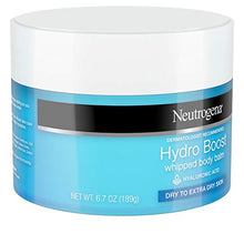 Load image into Gallery viewer, Neutrogena Hydro Boost Whipped Body Balm With Hydrating Hyaluronic Acid for Dry To Extra Dry Skin