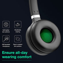 Load image into Gallery viewer, Yealink WH62 Wireless Headset with Microphone for PC Computer Laptop Teams Certified Headset for Office IP VoIP Phones DECT Headset SIP Phone for UC Communication