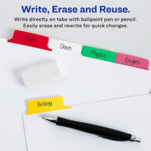 Load image into Gallery viewer, Avery 5-Tab Binder Dividers, Write & Erase Multicolor Big Tabs, 6 Sets (23076)