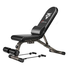 Load image into Gallery viewer, Adjustable Weight Bench Full Body Workout Foldable Incline Decline Exercise Workout Bench Home Gym