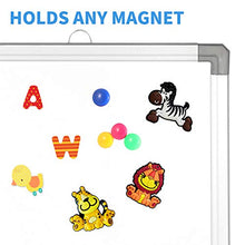 Load image into Gallery viewer, Small Dry Erase White Board - 12 x 16 Inch Magnetic Hanging White Board with Detachable Marker Tray,Memo Board for Wall Kids, Students & Teachers
