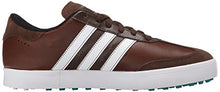 Load image into Gallery viewer, adidas Men's Adicross V Golf Shoe, Brown/White/EQT Green, 11.5 M US