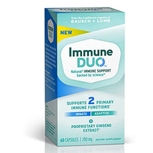 Load image into Gallery viewer, Ginseng Immune Support by Immune Duo, American Ginseng Extract, Dietary Supplement, Naturally Derived, 60 Capsules, 200mg, Multi