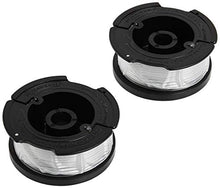 Load image into Gallery viewer, BLACK+DECKER Trimmer Line Replacement Spool, Autofeed 30 ft, 0.065-Inch, 2-Pack (AF-100-2)