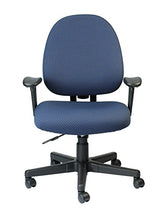 Load image into Gallery viewer, Eurotech Seating Cypher Ratchet Back Swivel Chair, Navy