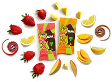 Load image into Gallery viewer, BEAR Sour - Real Fruit Yoyos - Strawberry-Apple, No added Sugar, All Natural, non GMO, Gluten Free, Vegan - Healthy on-the-go snack for kids & adults, 0.7 Ounce (Pack of 12)