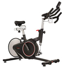 Load image into Gallery viewer, Sunny Health & Fitness Magnetic Rear Belt Drive Indoor Cycling Bike with RPM Cadence Sensor - SF-B1709, Black