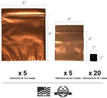 Load image into Gallery viewer, Premium Silver Jewelry Tarnish Prevention Bags Anti-Tarnish Strips 10 Bags 20 1" Tabs Corrosion Protector