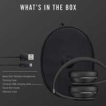 Load image into Gallery viewer, Beats Solo3 Wireless On-Ear Headphones - Apple W1 Headphone Chip, Class 1 Bluetooth, 40 Hours Of Listening Time - Black (Latest Model)
