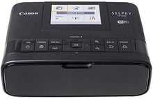 Load image into Gallery viewer, Canon Selphy CP1300 Wireless Compact Photo Printer with AirPrint and Mopria Device Printing, Black (2234C001)