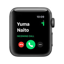 Load image into Gallery viewer, Apple Watch Series 3 (GPS, 38mm) - Space Gray Aluminum Case with Black Sport Band