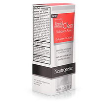 Load image into Gallery viewer, Neutrogena Rapid Clear Stubborn Acne Daily Leave-on Face Mask with Benzoyl Peroxide Acne Medicine to Clear Breakouts, 2 oz (Pack of 3)