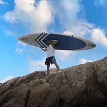 Load image into Gallery viewer, Tuxedo Sailor Inflatable Paddle Boards 12'7×28"×6" Inflatable SUP with Stand Up Paddle Board,Shoulder Strap,Fins,ISUP Adj Paddle,Pump,Backpack,Leash,Repair Kit,10L Dry Bag