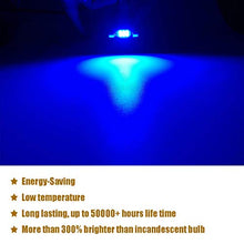 Load image into Gallery viewer, iBrightstar Newest 9-30V Extremely Bright 211-2 212-2 578 Festoon LED Bulbs Error Free 1.61" 41mm for Interior Map Dome Lights and License Plate Courtesy Lights, Blue