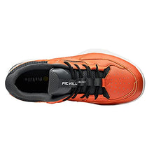 Load image into Gallery viewer, Women's Wide Width Court Shoes for Pickleball Tennis Extra Wide Sneaker for Plantar Fasciitis Flat Foot Swollen Foot with Arch Support (Orange, 8 Wide)
