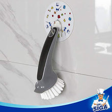 Load image into Gallery viewer, MR.SIGA Pot and Pan Cleaning Brush, Dish Brush for Kitchen, Pack of 2