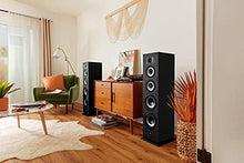 Load image into Gallery viewer, Polk Monitor XT70 Large Tower Speaker - Hi-Res Audio Certified, Dolby Atmos & DTS:X Compatible, 1" Tweeter, (2) 6.5" Dynamically Balanced Woofers, (2) 8" Passive Radiators, (Single, Midnight Black)