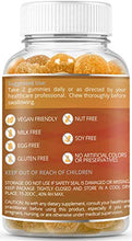 Load image into Gallery viewer, Turmeric Curcumin Gummies with Ginger & Black Pepper Extract, Joint Support and Pain Relief. Anti-Inflammatory, Chews for Adults & Kids, 60 Chewable Gummy Vitamins