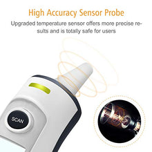Load image into Gallery viewer, 【New Version】Vigorun Medical Forehead and Ear Thermometer, Digital Infrared Temporal Thermometer for Fever, Instant Accurate Reading for Baby Kids and Adults Baby and Adults