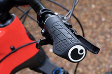 Load image into Gallery viewer, Ergon - GA3 Ergonomic Lock-on Bicycle Handlebar Grips | Standard Compatibility | for All Mountain, XC, Trail, Touring Bikes Bikes | Large | Black