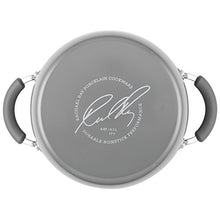 Load image into Gallery viewer, Rachael Ray Brights Nonstick Stock Pot/Stockpot with Lid - 6 Quart, Gray