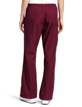 Load image into Gallery viewer, WonderWink Womens Flare Leg Cargo Pant, Wine, X-Large Petite