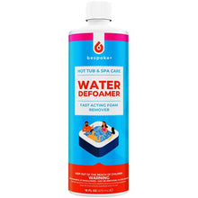 Load image into Gallery viewer, Spa Defoamer for Hot Tub & Hot Tub Foam Eliminator, Spa Anti Foam for Hot Tub Owners to Keep Spa Foam Down & get Foam Out, HotTub Foam Reducer & Spa Bubble Remover (1- Pint)