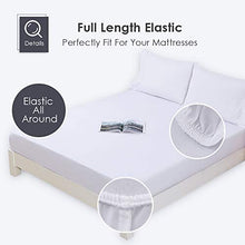 Load image into Gallery viewer, Agedate 4 Piece Brushed Microfiber Bed Sheets Set, Deep Pocket Bed Sheets Queen, Hypoallergenic, Easy to Care, Fade, Stain and Wrinkle Resistant, Queen Size, White