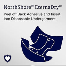 Load image into Gallery viewer, NorthShore EternaDry Booster Pads for Men and Women with Adhesive, X-Small, Pack/30