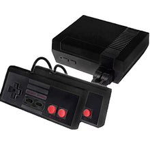 Load image into Gallery viewer, Classic Retro Game Console, Plug and Play 8-bit Video Game Entertainment System Built-in 620 Games with 2 Classic Controllers (Black)