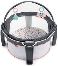 Load image into Gallery viewer, Fisher-Price On-The-Go Baby Dome - Pink Pacific Pebble, Portable Infant Play Space, Multicolored