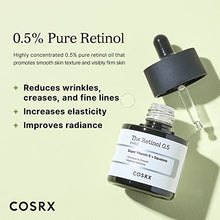 Load image into Gallery viewer, COSRX Retinol 0.5 Oil | Anti-aging Oil with 0.5% Pure Retinol | Reduce Wrinkles, Fine Lines, and Signs of Aging | Not Tested on Animals, No Parabens