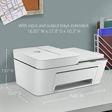 Load image into Gallery viewer, HP DeskJet Plus 4155 Wireless All-in-One Printer | Mobile Print, Scan & Copy | HP Instant Ink Ready | Auto Document Feeder (3XV13A) (Renewed)