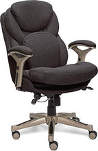 Load image into Gallery viewer, Serta Ergonomic Executive Office Chair Motion Technology Adjustable Mid Back Design with Lumbar Support, Dark Gray Fabric