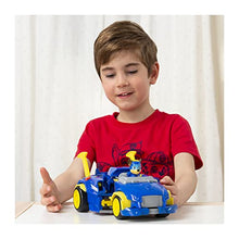 Load image into Gallery viewer, Paw Patrol, Mighty Pups Super Paws Chase’s Powered Up Cruiser Transforming Vehicle, Blue