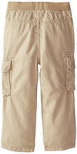 Load image into Gallery viewer, The Children's Place Baby Boys and Toddler Boys Pull On Cargo Pants, Flax, 18-24 MONTHS
