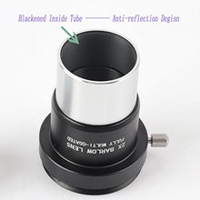 Load image into Gallery viewer, Gosky 1.25inch 6mm 12.5mm 32mm 40mm Plossl Telescope Eyepieces and 2X Barlow Lens Set